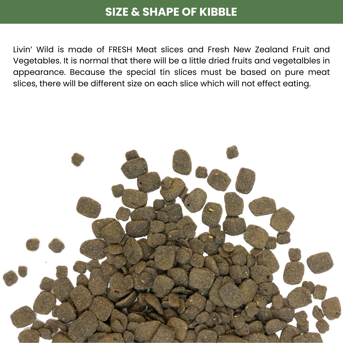 LIVIN' WILD Natural CAT Food|Goat Shepard's Pot|Lamb & Goat Recipe|450g & 1.8kg