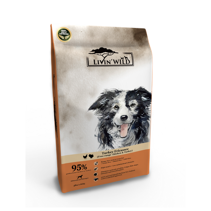 Livin' Wild Dog 雞肉火雞 1.8 公斤